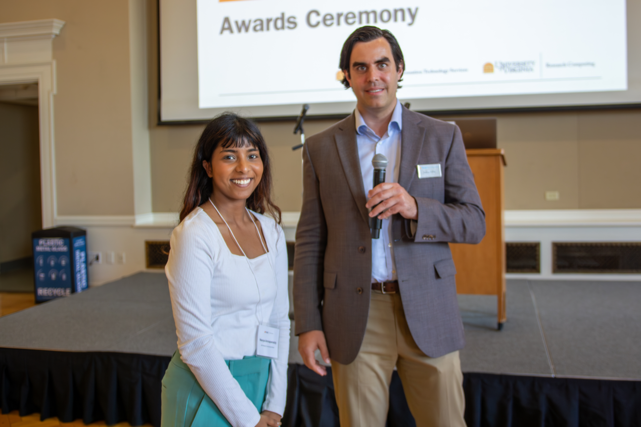 Biological & Health Sciences: Navya Annapareddy, 1st place winner 